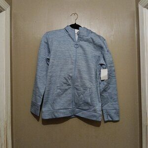 New girl blue zella hoodie size 14 -16